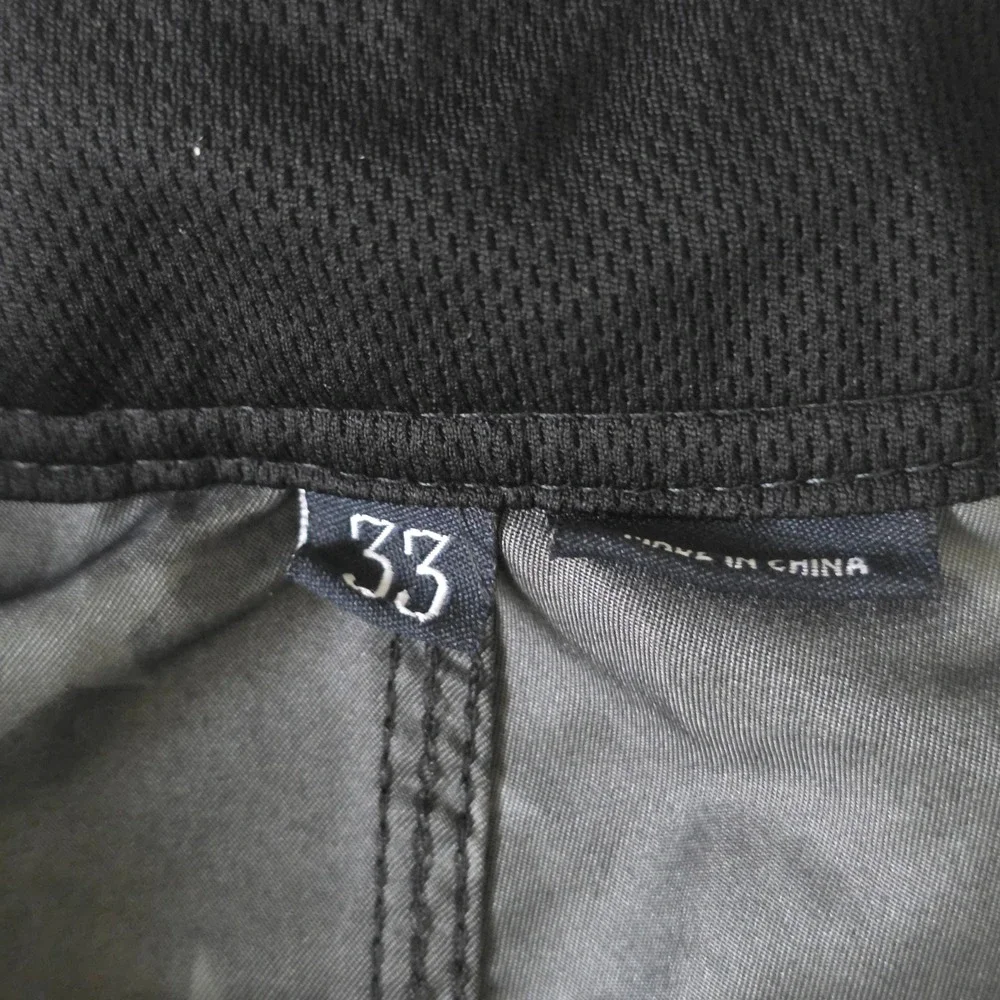 NWT Stussy Mens Star Print Board Cargo Shorts‎ Black Grey Swim Trunks Size 33